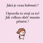 Obrázek epizody Jaká je cena hubnutí ? Opravdu to stojí za to? Jak velkou oběť musím přinést ?