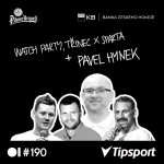 Obrázek epizody EP 190 Watch party, Třinec - Sparta + PAVEL HYNEK