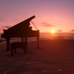 Obrázek epizody Peaceful Piano and Ocean Waves (sleep, relax, calm)