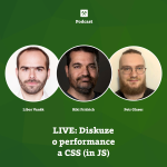 Obrázek epizody LIVE: Diskuze o performance a CSS (in JS)