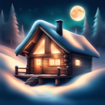 Obrázek epizody Cozy Winter Cabin Ambience for Deep Relaxation and Sleep