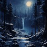 Obrázek epizody Winter Waterfall | White Noise Waterfall Nature Ambience