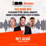 Obrázek epizody NO JASNĚ #14 🎙️ | MS 2026 | Poslední čtyři. Messi, Mbappé, Yamal a Bellingham v boji o finále MS