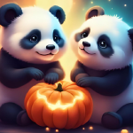Obrázek epizody 🐼 Panda Stela a Froli – Noc světel 🎃✨ | Pohádka o Halloweenu, Dušičkách a kouzlu, které zůstává v srdci