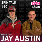 Obrázek epizody SPIN TALK: JAY AUSTIN - LIDI, POSLOUCHAJÍ HUDBU, KTERÁ JE HEZKÁ A KTERÁ S NIMI REZONUJE. TVOŘTE, CO CHCETE TVOŘIT.