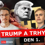 Obrázek epizody První prezident se svým meme coinem – Donald Trump úřaduje, trhy reagují... Live stream