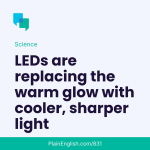 Obrázek epizody LEDs are making our world cooler and bluer