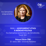 Obrázek epizody Hospodářský vývoj a měnová politika - Panel I Diskusního fóra ČNB z Univerzity Pardubice