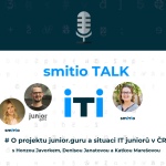Obrázek epizody smitio TALK no.3 # O projektu junior.guru a situaci IT juniorů v ČR