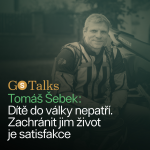 Obrázek epizody GS Talks #40 Tomáš Šebek: Dítě do války nepatří. Zachránit jim život je satisfakce