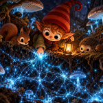 Obrázek epizody Zářící sítě 🌟 | Podzemní tajemství 🍄