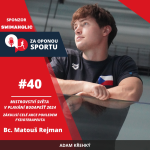 Obrázek epizody Za oponou sportu #40 - Bc. Matouš Rejman - Mistrovství světa v plavání - Budapešť 2024 (krátký bazén)