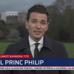 Obrázek epizody Korespondent CNN Cyril Vanier o smrti prince Philipa (zdroj: CNN Prima NEWS)