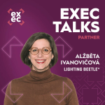 Obrázek epizody #44 exec talks: Alžběta Ivanovičová (expertka na tvorbu a zlepšování služeb, Lighting Beetle*) – Jak si vybrat CX strategii, v čem firmy nejčastěji tápou a proč zákazníci chtějí víc než jen nákup
