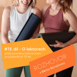 Obrázek epizody #73 O lektorech a proměnách lektorování v čase - s Bárou Borošovou