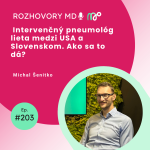 Obrázek epizody # 203 Intervenčný pneumológ lieta medzi USA a Slovenskom. Ako sa to dá? - Michal Šenitko