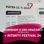 Obrázek epizody 77. díl - Náš workshop o sex-hračkách na Intimity festivalu (2024) + REPORTÁŽ