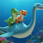 Obrázek epizody #30 Dino dobrodružství: Podmořský svět! 🌊