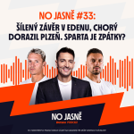 Obrázek epizody NO JASNĚ #33 🎙️ | Šílený závěr v Edenu, Chorý dorazil Plzeň. Sparta je zpátky?