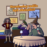 Obrázek epizody Hermioniny rodiče byli alkoholici? (S3E06-2)