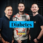 Obrázek epizody Diabetes Podcast vstupuje do roku 2024. Poslechněte si trio tvůrců a poznejte jejich dia příběh