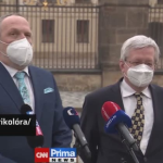 Obrázek epizody Tisková konference po jednání Trikolóry s prezidentem