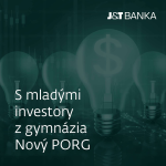 Obrázek epizody J&T BANKA Talks: S mladými investory z gymnázia Nový PORG