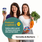 Obrázek epizody 100. Výživa dětí a proč se doporučení pro děti pořád mění (Ing. Mgr. Veronika Pourová & Mgr. Barbora Holá)