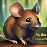 Obrázek epizody 🐭 Myška Miluška a tajemný zvuk v křoví: Pohádka o strachu z neznáma, odvaze a klidném dechu s potůčkem ✨
