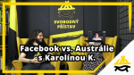 Obrázek epizody Studio Svobodného přístavu: Facebook versus Austrálie s Karolínou K.