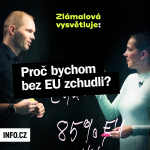 Obrázek epizody Zlámalová vysvětluje: Česko z členství v EU těží, czexit by znamenal zchudnutí až o 40 procent