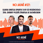 Obrázek epizody NO JASNĚ #27 🎙️ | Slavia smetla Spartu 3:0! Co rozhodlo 318. derby? Plzeň ztratila se Slováckem