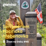 Obrázek epizody #45 Sen jménem Pacifická hřebenovka: zážitky a zkušenosti – Aneta Valachová | Gramino