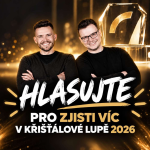 Obrázek epizody Hlasujte pro Zjisti víc v Křišťálové lupě 2026. Děkujeme!