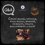 Obrázek epizody 36 Q&A: Černá magie, intuice, folk magic, bohové, ochrany, oslava Halloweenu a další 🎃