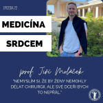 Obrázek epizody #22 prof. Jiří Moláček -"Nemyslím si, že by ženy nemohly dělat chirurgii, ale své dceři bych to nepřál."