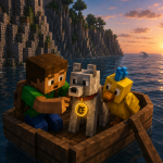 Obrázek epizody Kapitola 88 - Ticho, které přišlo z moře | Karlíkovy minecraftické pohádky (Kniha 2)