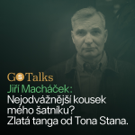 Obrázek epizody GS Talks #41 - Jirka Macháček: Nejodvážnější kousek šatníku? Zlatá tanga od Tona Stana