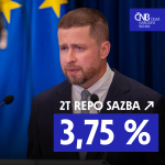 Obrázek epizody ČNB zvýšila úrokové sazby o 0,25 procentního bodu | Záznam tiskové konference ze 18. 6. 2026