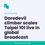 Obrázek epizody The 'free solo' climb of Taiwan's tallest tower