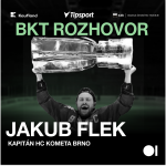 Obrázek epizody JAKUB FLEK: Mistrovský speciál s kapitánem brněnské Komety | BKT ROZHOVOR