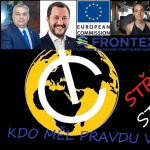 Obrázek epizody EU vs. migrace, shrnutí 2015-2021 a hybridní válka proti Orbánovi a Salvinimu - STŘÍPEK Z 10.8.2021