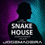Obrázek epizody Jose Madeira - Live @ Snake House, Studio 54 Prague 09-11-2025
