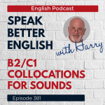 Obrázek epizody Speak Better English with Harry | Episode 381