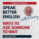 Obrázek epizody Speak Better English with Harry | Episode 294