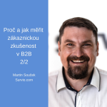 Obrázek epizody #50b - Jak a proč měřit zákaznickou zkušenost v B2B  – Martin Souček, Survio.com