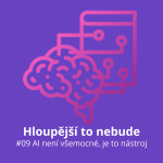 Obrázek epizody Epizoda 9:  AI není všemocné, je to nástroj