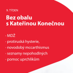 Obrázek epizody 9. týden 2022 Bez obalu s K. Konečnou: MDŽ, protiruská hysterie, novodobý mccarthismus, seznamy nepohodlných, pomoc uprchlíkům