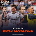 Obrázek epizody NO JASNĚ #39 🎙️ | Reakce na zápasy českých týmů v evropských pohárech