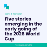 Obrázek epizody Five early stories from the World Cup